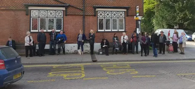 Bus Stop Blues in Tring April 2019