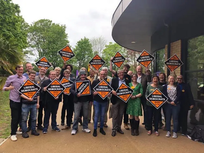 North Hertfordshire Liberal Democrat group photo