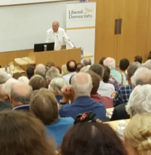 Vince Cable Speaking Cambs