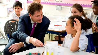 Nick Clegg Illiteracy Pledge