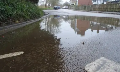 Flood near Tring Museum