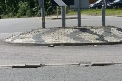 New Mill Roundabout Fixed