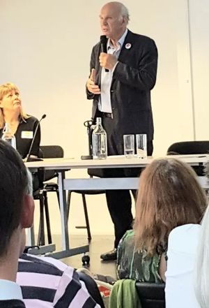 Vince Speaking in London June 2017