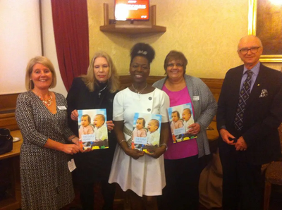 Floella Benjamin at the Early Years report launch