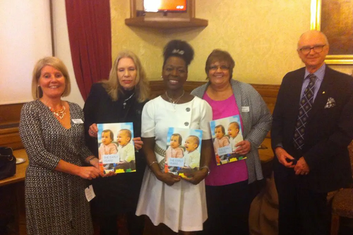 Floella Benjamin at the Early Years report launch