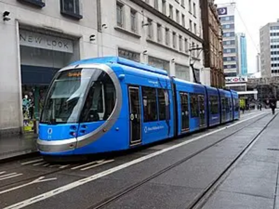 Urbos Tram in Birmingham