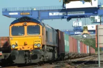 Felixstowe Freight Train