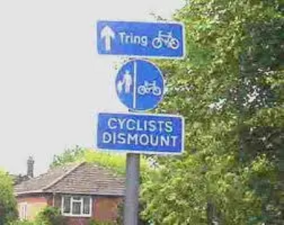 cycle path