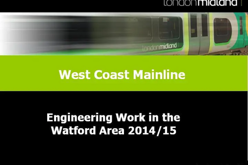 WCML Works Timetable