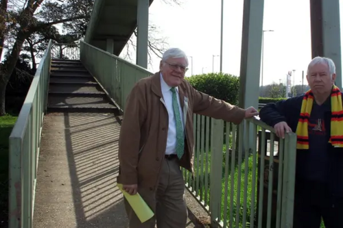 Ron Tindall at Hemel Hempstead Bridge