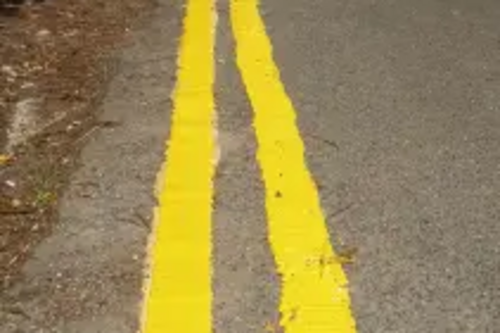 Double Yellow Lines Example