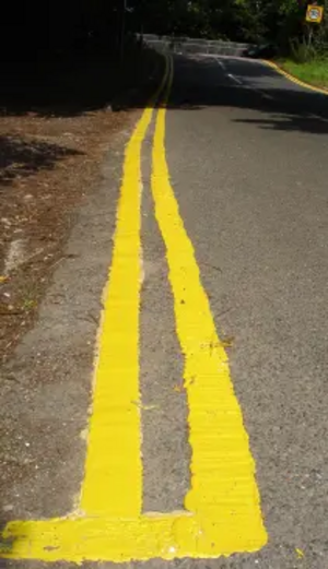 Double Yellow Lines Example