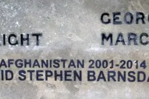 David Barnsdale Inscription