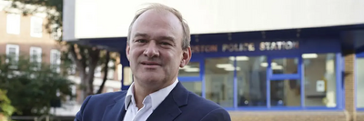 Ed Davey Police Station