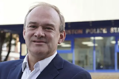 Ed Davey Police Station