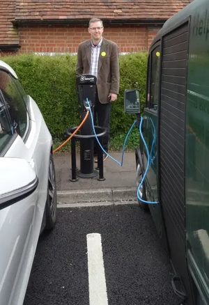 No Room at Charging Point Quinton