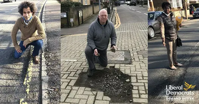 Giles-Medhurst Pothole